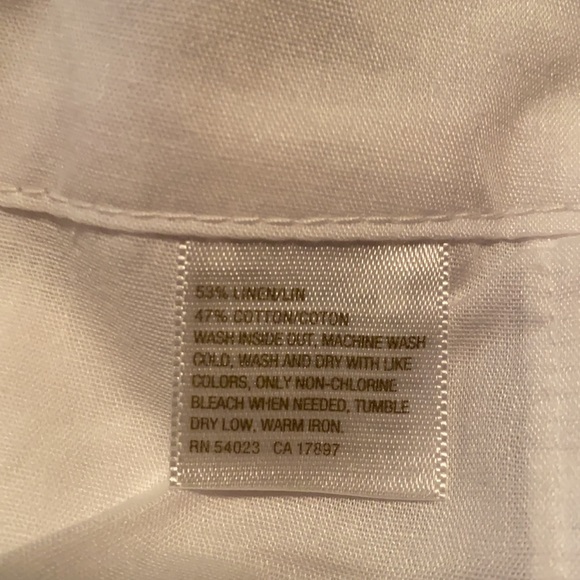 NWTR  Old Navy linen cotton blend cargo pants W 12 - Picture 10 of 13